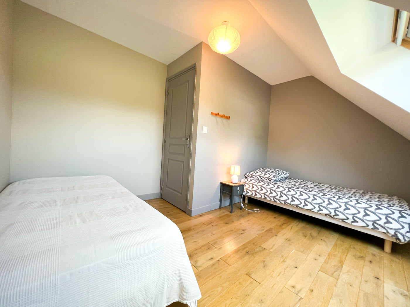Chambre deux lits